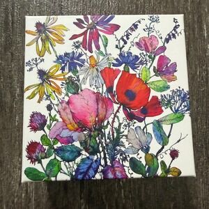 Paper Destiny‎ Note Card Set Unisex OS Multicolor Floral Wildflower 20ct Boxed